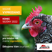 Pro rok 2022 už máme vyprodáno